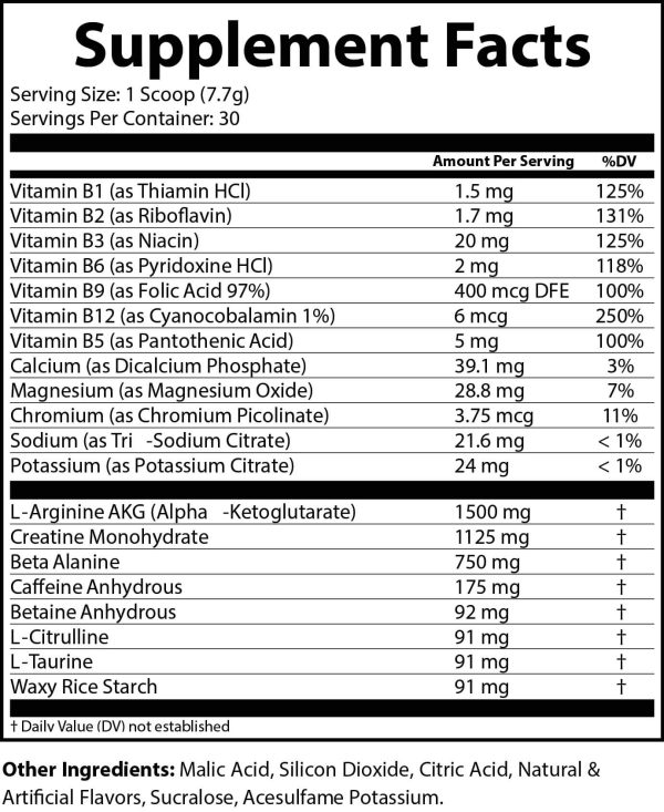 Preworkout Honeydew & Watermelon - Image 2